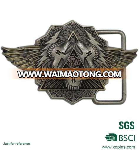 Customized Zinc Alloy Material 3D Logo Belt Buckle