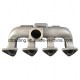 Aluminum Exhaust Pipe Made by Sand Casting